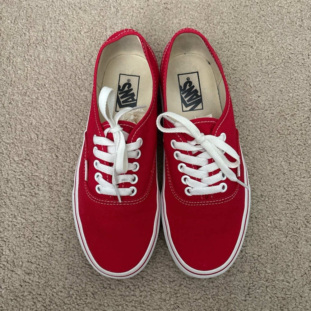 Vans Red Sneakers